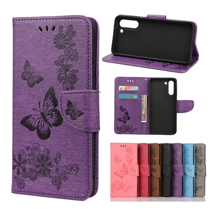Butterflies Embossing Horizontal Flip Leather Case with Holder & Card Slots & Wallet, For Samsung Galaxy A02s (EU Version), For Samsung Galaxy A12 5G, For Samsung Galaxy A32 4G, For Samsung Galaxy A32 5G, For Samsung Galaxy A72 5G / 4G                 ...