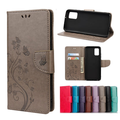 Butterfly Flower Pattern Horizontal Flip Leather Case with Holder & Card Slots & Wallet, For Samsung Galaxy A02s (EU Version), For Samsung Galaxy A12 5G, For Samsung Galaxy A32 4G, For Samsung Galaxy A32 5G, For Samsung Galaxy A72 5G / 4G              ...