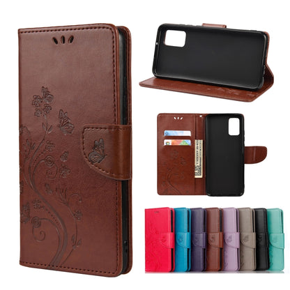 Butterfly Flower Pattern Horizontal Flip Leather Case with Holder & Card Slots & Wallet, For Samsung Galaxy A02s (EU Version), For Samsung Galaxy A12 5G, For Samsung Galaxy A32 4G, For Samsung Galaxy A32 5G, For Samsung Galaxy A72 5G / 4G              ...