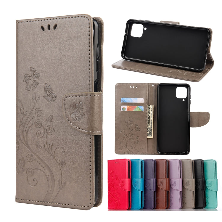 Butterfly Flower Pattern Horizontal Flip Leather Case with Holder & Card Slots & Wallet, For Samsung Galaxy A02s (EU Version), For Samsung Galaxy A12 5G, For Samsung Galaxy A32 4G, For Samsung Galaxy A32 5G, For Samsung Galaxy A72 5G / 4G              ...
