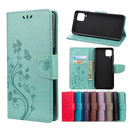 Butterfly Flower Pattern Horizontal Flip Leather Case with Holder & Card Slots & Wallet, For Samsung Galaxy A02s (EU Version), For Samsung Galaxy A12 5G, For Samsung Galaxy A32 4G, For Samsung Galaxy A32 5G, For Samsung Galaxy A72 5G / 4G              ...