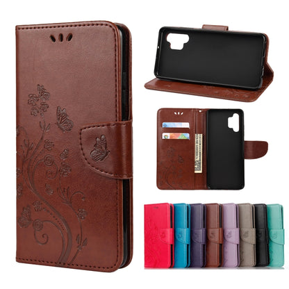 Butterfly Flower Pattern Horizontal Flip Leather Case with Holder & Card Slots & Wallet, For Samsung Galaxy A02s (EU Version), For Samsung Galaxy A12 5G, For Samsung Galaxy A32 4G, For Samsung Galaxy A32 5G, For Samsung Galaxy A72 5G / 4G              ...