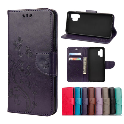 Butterfly Flower Pattern Horizontal Flip Leather Case with Holder & Card Slots & Wallet, For Samsung Galaxy A02s (EU Version), For Samsung Galaxy A12 5G, For Samsung Galaxy A32 4G, For Samsung Galaxy A32 5G, For Samsung Galaxy A72 5G / 4G              ...