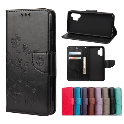 Butterfly Flower Pattern Horizontal Flip Leather Case with Holder & Card Slots & Wallet, For Samsung Galaxy A02s (EU Version), For Samsung Galaxy A12 5G, For Samsung Galaxy A32 4G, For Samsung Galaxy A32 5G, For Samsung Galaxy A72 5G / 4G              ...