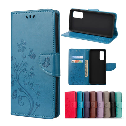 Butterfly Flower Pattern Horizontal Flip Leather Case with Holder & Card Slots & Wallet, For Samsung Galaxy A02s (EU Version), For Samsung Galaxy A12 5G, For Samsung Galaxy A32 4G, For Samsung Galaxy A32 5G, For Samsung Galaxy A72 5G / 4G              ...