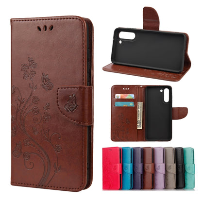 Butterfly Flower Pattern Horizontal Flip Leather Case with Holder & Card Slots & Wallet, For Samsung Galaxy A02s (EU Version), For Samsung Galaxy A12 5G, For Samsung Galaxy A32 4G, For Samsung Galaxy A32 5G, For Samsung Galaxy A72 5G / 4G              ...