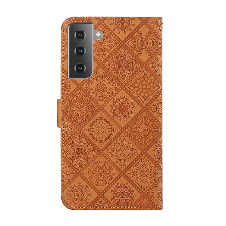 Ethnic Style Embossed Pattern Horizontal Flip Leather Case with Holder & Card Slots & Wallet & Lanyard, For Samsung Galaxy S21 FE, For Samsung Galaxy A52 5G / 4G, For Samsung Galaxy A72 5G / 4G, For Samsung Galaxy A22  4G, For Samsung Galaxy A22  5G   ...