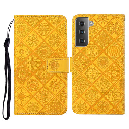 Ethnic Style Embossed Pattern Horizontal Flip Leather Case with Holder & Card Slots & Wallet & Lanyard, For Samsung Galaxy S21 FE, For Samsung Galaxy A52 5G / 4G, For Samsung Galaxy A72 5G / 4G, For Samsung Galaxy A22  4G, For Samsung Galaxy A22  5G   ...