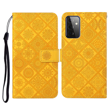 Ethnic Style Embossed Pattern Horizontal Flip Leather Case with Holder & Card Slots & Wallet & Lanyard, For Samsung Galaxy S21 FE, For Samsung Galaxy A52 5G / 4G, For Samsung Galaxy A72 5G / 4G, For Samsung Galaxy A22  4G, For Samsung Galaxy A22  5G   ...