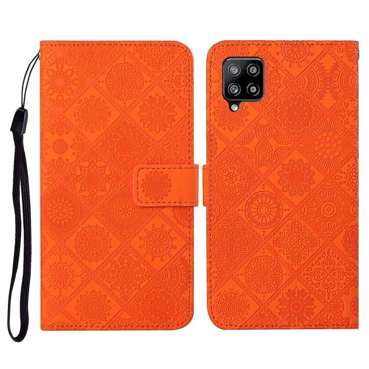 Ethnic Style Embossed Pattern Horizontal Flip Leather Case with Holder & Card Slots & Wallet & Lanyard, For Samsung Galaxy S21 FE, For Samsung Galaxy A52 5G / 4G, For Samsung Galaxy A72 5G / 4G, For Samsung Galaxy A22  4G, For Samsung Galaxy A22  5G   ...