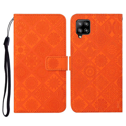 Ethnic Style Embossed Pattern Horizontal Flip Leather Case with Holder & Card Slots & Wallet & Lanyard, For Samsung Galaxy S21 FE, For Samsung Galaxy A52 5G / 4G, For Samsung Galaxy A72 5G / 4G, For Samsung Galaxy A22  4G, For Samsung Galaxy A22  5G   ...