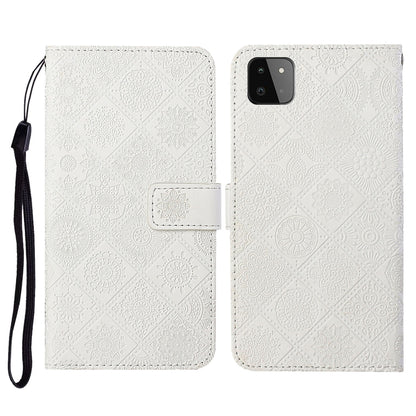 Ethnic Style Embossed Pattern Horizontal Flip Leather Case with Holder & Card Slots & Wallet & Lanyard, For Samsung Galaxy S21 FE, For Samsung Galaxy A52 5G / 4G, For Samsung Galaxy A72 5G / 4G, For Samsung Galaxy A22  4G, For Samsung Galaxy A22  5G   ...
