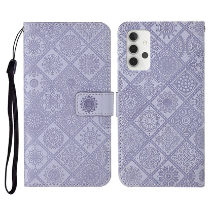 Ethnic Style Embossed Pattern Horizontal Flip Leather Case with Holder & Card Slots & Wallet & Lanyard, For Samsung Galaxy S21 FE, For Samsung Galaxy A52 5G / 4G, For Samsung Galaxy A72 5G / 4G, For Samsung Galaxy A22  4G, For Samsung Galaxy A22  5G   ...