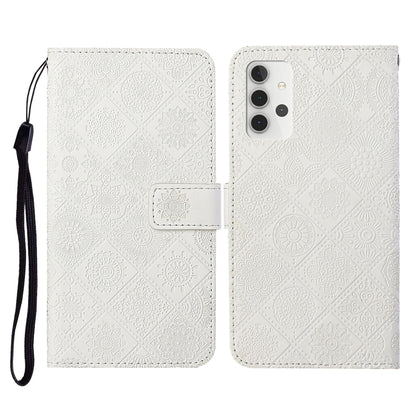 Ethnic Style Embossed Pattern Horizontal Flip Leather Case with Holder & Card Slots & Wallet & Lanyard, For Samsung Galaxy A32  5G, For Xiaomi Redmi Note 10 4G, For Xiaomi Redmi Note 10 Pro, For Xiaomi Redmi 9T, For Xiaomi Redmi Note 9T, For vivo Y20