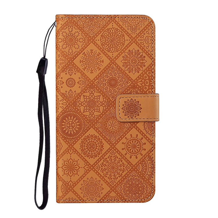 Ethnic Style Embossed Pattern Horizontal Flip Leather Case with Holder & Card Slots & Wallet & Lanyard, For Samsung Galaxy A02, For Samsung Galaxy A02s EU Version
