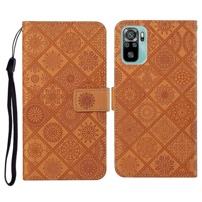 Ethnic Style Embossed Pattern Horizontal Flip Leather Case with Holder & Card Slots & Wallet & Lanyard, For Samsung Galaxy A32  5G, For Xiaomi Redmi Note 10 4G, For Xiaomi Redmi Note 10 Pro, For Xiaomi Redmi 9T, For Xiaomi Redmi Note 9T, For vivo Y20