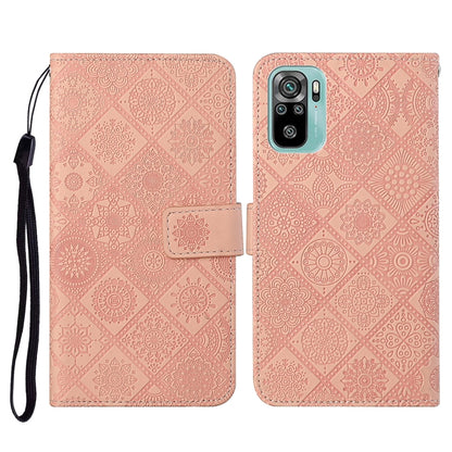Ethnic Style Embossed Pattern Horizontal Flip Leather Case with Holder & Card Slots & Wallet & Lanyard, For Samsung Galaxy A32  5G, For Xiaomi Redmi Note 10 4G, For Xiaomi Redmi Note 10 Pro, For Xiaomi Redmi 9T, For Xiaomi Redmi Note 9T, For vivo Y20