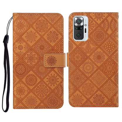 Ethnic Style Embossed Pattern Horizontal Flip Leather Case with Holder & Card Slots & Wallet & Lanyard, For Samsung Galaxy A32  5G, For Xiaomi Redmi Note 10 4G, For Xiaomi Redmi Note 10 Pro, For Xiaomi Redmi 9T, For Xiaomi Redmi Note 9T, For vivo Y20