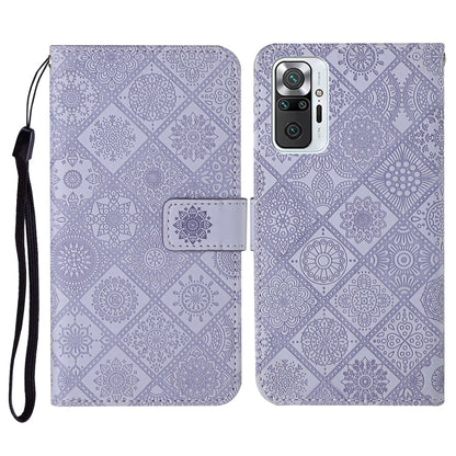 Ethnic Style Embossed Pattern Horizontal Flip Leather Case with Holder & Card Slots & Wallet & Lanyard, For Samsung Galaxy A32  5G, For Xiaomi Redmi Note 10 4G, For Xiaomi Redmi Note 10 Pro, For Xiaomi Redmi 9T, For Xiaomi Redmi Note 9T, For vivo Y20