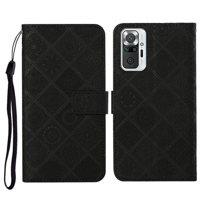 Ethnic Style Embossed Pattern Horizontal Flip Leather Case with Holder & Card Slots & Wallet & Lanyard, For Samsung Galaxy A32  5G, For Xiaomi Redmi Note 10 4G, For Xiaomi Redmi Note 10 Pro, For Xiaomi Redmi 9T, For Xiaomi Redmi Note 9T, For vivo Y20