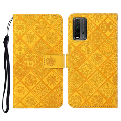 Ethnic Style Embossed Pattern Horizontal Flip Leather Case with Holder & Card Slots & Wallet & Lanyard, For Samsung Galaxy A32  5G, For Xiaomi Redmi Note 10 4G, For Xiaomi Redmi Note 10 Pro, For Xiaomi Redmi 9T, For Xiaomi Redmi Note 9T, For vivo Y20