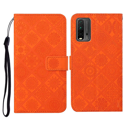 Ethnic Style Embossed Pattern Horizontal Flip Leather Case with Holder & Card Slots & Wallet & Lanyard, For Samsung Galaxy A32  5G, For Xiaomi Redmi Note 10 4G, For Xiaomi Redmi Note 10 Pro, For Xiaomi Redmi 9T, For Xiaomi Redmi Note 9T, For vivo Y20