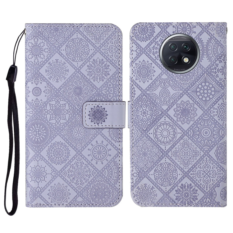 Ethnic Style Embossed Pattern Horizontal Flip Leather Case with Holder & Card Slots & Wallet & Lanyard, For Samsung Galaxy A32  5G, For Xiaomi Redmi Note 10 4G, For Xiaomi Redmi Note 10 Pro, For Xiaomi Redmi 9T, For Xiaomi Redmi Note 9T, For vivo Y20