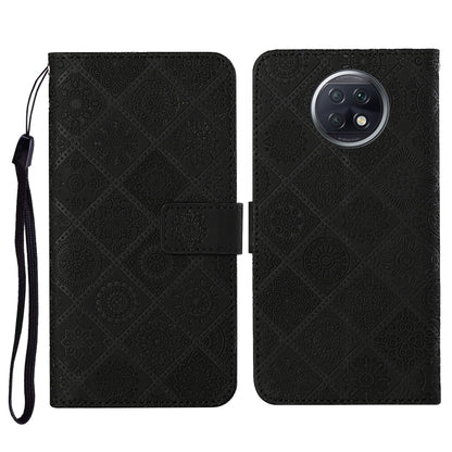 Ethnic Style Embossed Pattern Horizontal Flip Leather Case with Holder & Card Slots & Wallet & Lanyard, For Samsung Galaxy A32  5G, For Xiaomi Redmi Note 10 4G, For Xiaomi Redmi Note 10 Pro, For Xiaomi Redmi 9T, For Xiaomi Redmi Note 9T, For vivo Y20