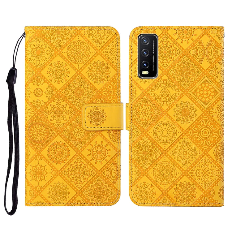 Ethnic Style Embossed Pattern Horizontal Flip Leather Case with Holder & Card Slots & Wallet & Lanyard, For Samsung Galaxy A32  5G, For Xiaomi Redmi Note 10 4G, For Xiaomi Redmi Note 10 Pro, For Xiaomi Redmi 9T, For Xiaomi Redmi Note 9T, For vivo Y20