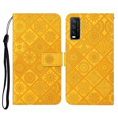 Ethnic Style Embossed Pattern Horizontal Flip Leather Case with Holder & Card Slots & Wallet & Lanyard, For Samsung Galaxy A32  5G, For Xiaomi Redmi Note 10 4G, For Xiaomi Redmi Note 10 Pro, For Xiaomi Redmi 9T, For Xiaomi Redmi Note 9T, For vivo Y20