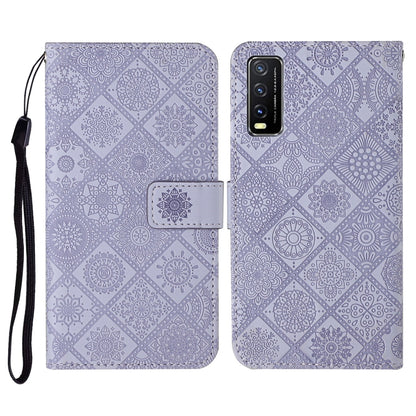 Ethnic Style Embossed Pattern Horizontal Flip Leather Case with Holder & Card Slots & Wallet & Lanyard, For Samsung Galaxy A32  5G, For Xiaomi Redmi Note 10 4G, For Xiaomi Redmi Note 10 Pro, For Xiaomi Redmi 9T, For Xiaomi Redmi Note 9T, For vivo Y20
