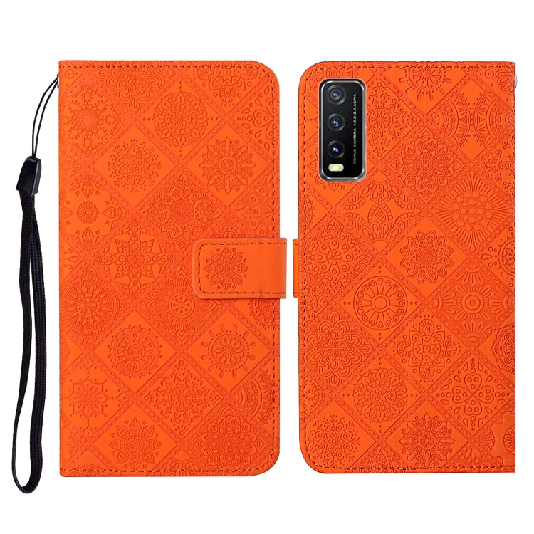 Ethnic Style Embossed Pattern Horizontal Flip Leather Case with Holder & Card Slots & Wallet & Lanyard, For Samsung Galaxy A32  5G, For Xiaomi Redmi Note 10 4G, For Xiaomi Redmi Note 10 Pro, For Xiaomi Redmi 9T, For Xiaomi Redmi Note 9T, For vivo Y20