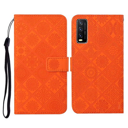 Ethnic Style Embossed Pattern Horizontal Flip Leather Case with Holder & Card Slots & Wallet & Lanyard, For Samsung Galaxy A32  5G, For Xiaomi Redmi Note 10 4G, For Xiaomi Redmi Note 10 Pro, For Xiaomi Redmi 9T, For Xiaomi Redmi Note 9T, For vivo Y20