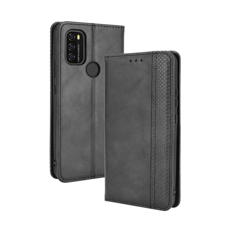 Magnetic Buckle Retro Crazy Horse Texture Horizontal Flip Leather Case with Holder & Card Slots & Photo Frame, For OPPO A54 5G / A74 5G / A93 5G, For OPPO A55 5G / A53s 5G, For OPPO A74 4G / F19 4G, For OPPO A94 5G / Reno5Z 5G / F19 Pro+ 5G            ...