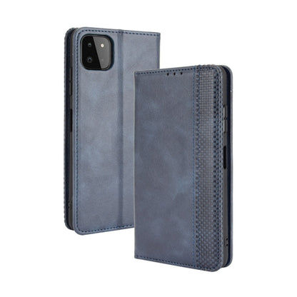 Magnetic Buckle Retro Crazy Horse Texture Horizontal Flip Leather Case with Holder & Card Slots & Photo Frame, For OPPO A54 5G / A74 5G / A93 5G, For OPPO A55 5G / A53s 5G, For OPPO A74 4G / F19 4G, For OPPO A94 5G / Reno5Z 5G / F19 Pro+ 5G            ...