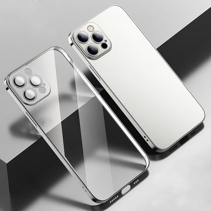 Anti-fingerprint Frosted Electroplating Protective Case with Camera Film, For iPhone 11, For iPhone 11 Pro, For iPhone 11 Pro Max, For iPhone 12 mini, For iPhone 12, For iPhone 12 Pro, For iPhone 12 Pro Max