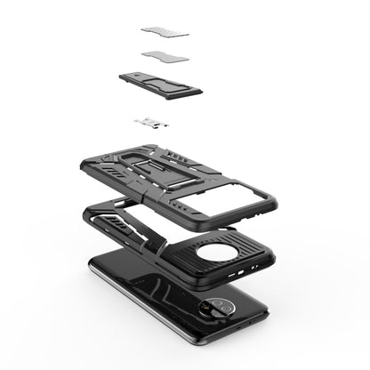 War Chariot Series Armor All-inclusive Shockproof PC + TPU Protective Case with Invisible Holder, For Xiaomi Redmi Note 9 5G, For Xiaomi Redmi Note 9S, For Samsung Galaxy S21+ 5G