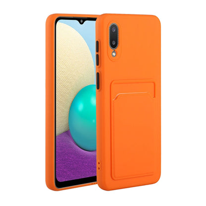 Card Slot Design Shockproof TPU Protective, For Samsung Galaxy A01, For Samsung Galaxy A02, For Samsung Galaxy A12 5G, For Samsung Galaxy A32 4G