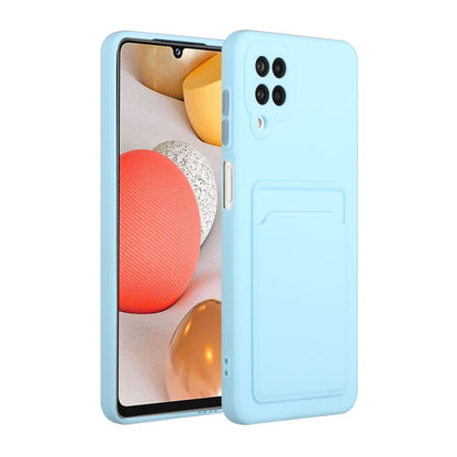 Card Slot Design Shockproof TPU Protective, For Samsung Galaxy A01, For Samsung Galaxy A02, For Samsung Galaxy A12 5G, For Samsung Galaxy A32 4G
