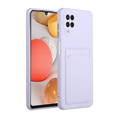 Card Slot Design Shockproof TPU Protective, For Samsung Galaxy A01, For Samsung Galaxy A02, For Samsung Galaxy A12 5G, For Samsung Galaxy A32 4G