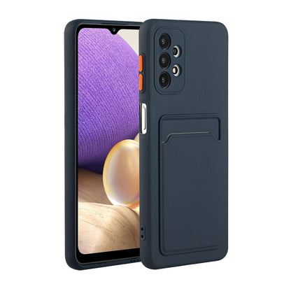 Card Slot Design Shockproof TPU Protective, For Samsung Galaxy A01, For Samsung Galaxy A02, For Samsung Galaxy A12 5G, For Samsung Galaxy A32 4G