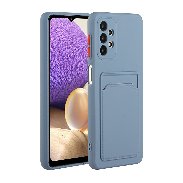 Card Slot Design Shockproof TPU Protective, For Samsung Galaxy A01, For Samsung Galaxy A02, For Samsung Galaxy A12 5G, For Samsung Galaxy A32 4G