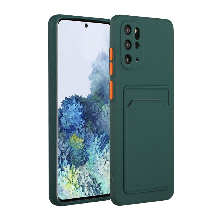 Card Slot Design Shockproof TPU Protective, For Samsung Galaxy S20+, For Samsung Galaxy S20 Ultra, For Samsung Galaxy S20 FE, For Samsung Galaxy S21 5G
