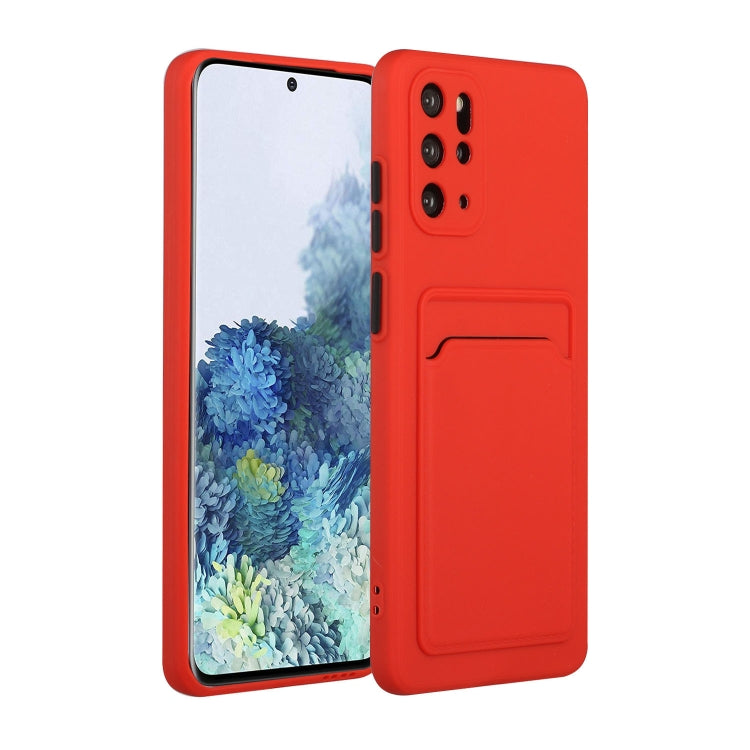 Card Slot Design Shockproof TPU Protective, For Samsung Galaxy S20+, For Samsung Galaxy S20 Ultra, For Samsung Galaxy S20 FE, For Samsung Galaxy S21 5G