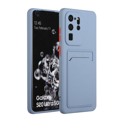 Card Slot Design Shockproof TPU Protective, For Samsung Galaxy S20+, For Samsung Galaxy S20 Ultra, For Samsung Galaxy S20 FE, For Samsung Galaxy S21 5G