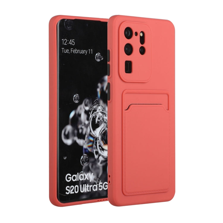 Card Slot Design Shockproof TPU Protective, For Samsung Galaxy S20+, For Samsung Galaxy S20 Ultra, For Samsung Galaxy S20 FE, For Samsung Galaxy S21 5G