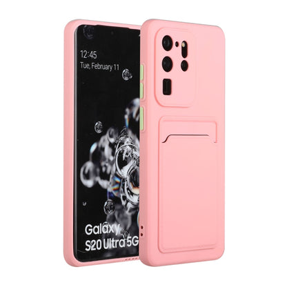 Card Slot Design Shockproof TPU Protective, For Samsung Galaxy S20+, For Samsung Galaxy S20 Ultra, For Samsung Galaxy S20 FE, For Samsung Galaxy S21 5G