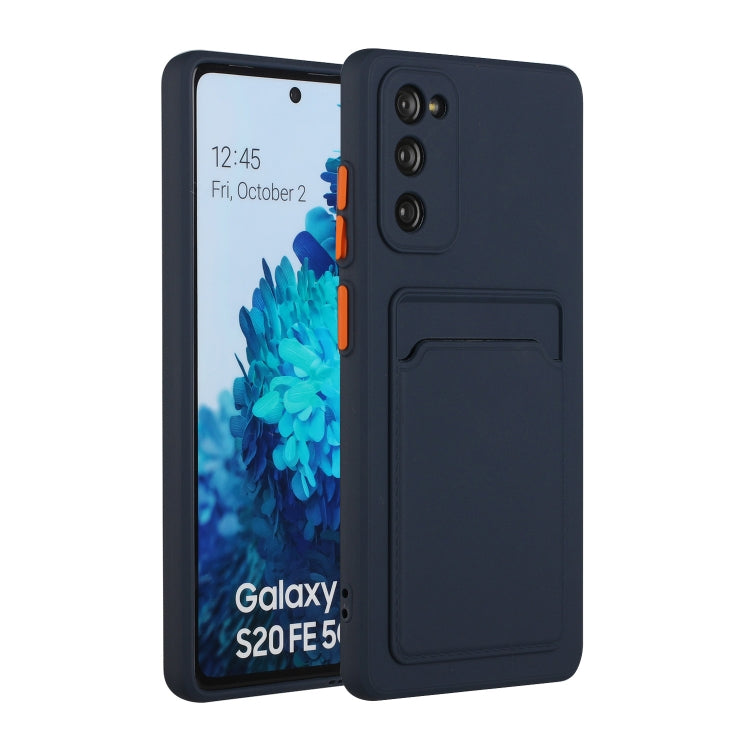 Card Slot Design Shockproof TPU Protective, For Samsung Galaxy S20+, For Samsung Galaxy S20 Ultra, For Samsung Galaxy S20 FE, For Samsung Galaxy S21 5G
