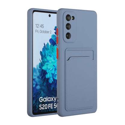 Card Slot Design Shockproof TPU Protective, For Samsung Galaxy S20+, For Samsung Galaxy S20 Ultra, For Samsung Galaxy S20 FE, For Samsung Galaxy S21 5G