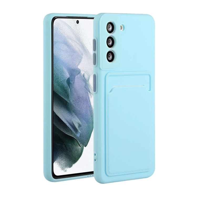 Card Slot Design Shockproof TPU Protective, For Samsung Galaxy S20+, For Samsung Galaxy S20 Ultra, For Samsung Galaxy S20 FE, For Samsung Galaxy S21 5G